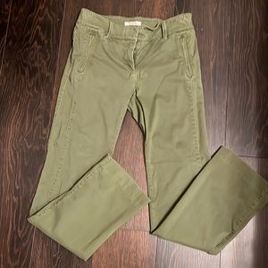Loft olive green pants